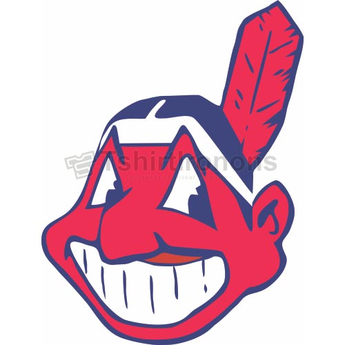 Cleveland Indians T-shirts Iron On Transfers N1560 - Click Image to Close